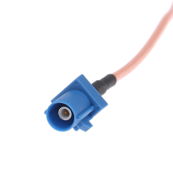 Fakra C Adapterkontakt till SMA Hane GPS-antennförlängningskabel RG