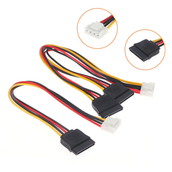 4P SATA- power för Hikvision DAHUA Mini VCR IP-kamera CCTV 01