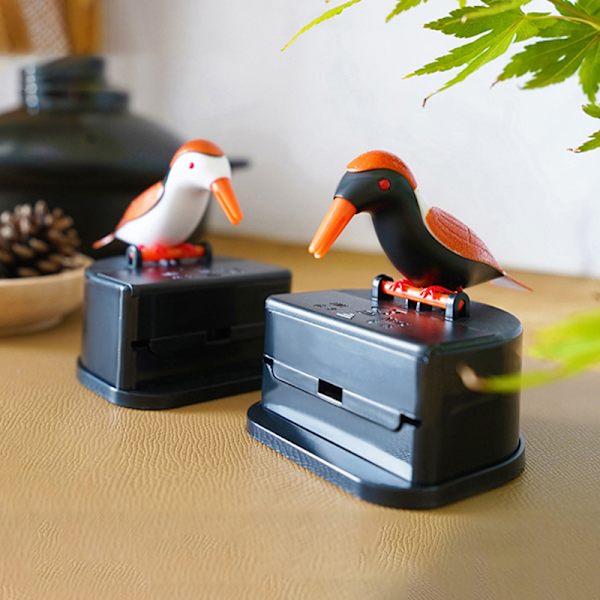 e Hummingbird Tandpetare Dispenser Automatisk Bird Tandpetare Box C