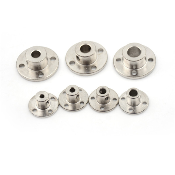 3/4/5/6/7/8/10 mm stel flänskoppling Motorstyraxelkoppling 8mm
