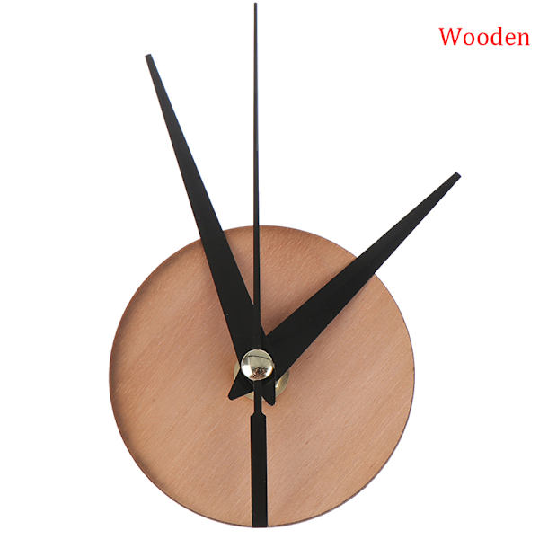 Silent Quartz Watch DIY Wall Clock Movement Mechanism Parts Rep Wooden