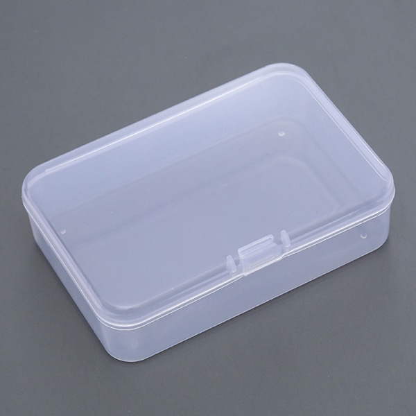 2 ST Game Card Transparent Box Smycken Förvaring Container Board 2PCS