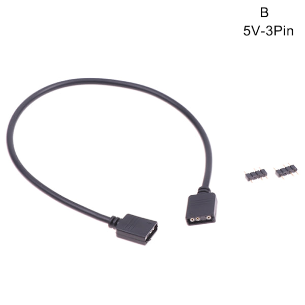 Moderkort RGB Splitter 5V RGB Transfer Förlängningskabel PC Cas B