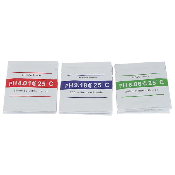 5/15 st ph buffertmått kalibreringslösning ph4.00/ 6.86 /9. 15Pcs(each 5Pcs)