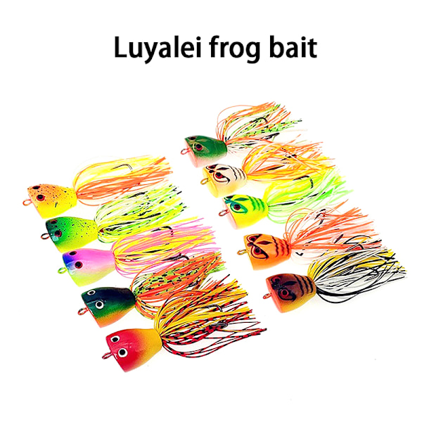 1st Frog Fishing Lure Fiskebåt Casting Long Jigging Fishin C