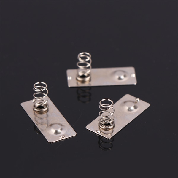 10 st 27x11,6 mm AA batteri positiv negativ omvandlingsfjäder