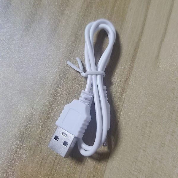 DC 2.0 USB -laddarkabel med liten stift USB laddarkabel till Black