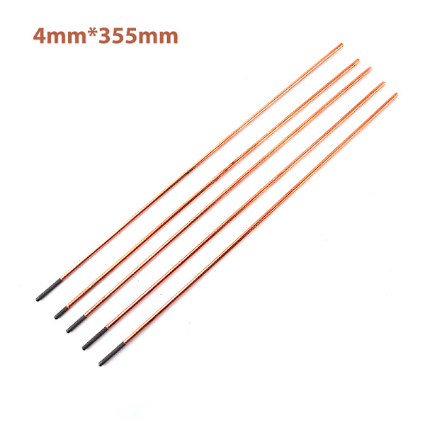 5 st luftkolbågsmätningsstavar Grafitelektroderstav för DC 4mm*355mm