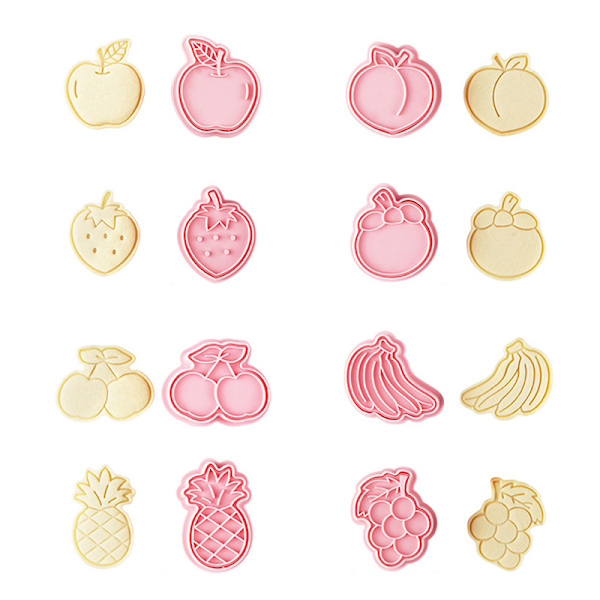 8st Form 3D Frosting Fondant Plast Coo