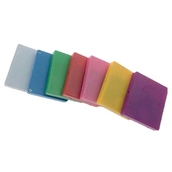 Liten fyrkantig miniräknare Multifunktions Mini Color School Office A2
