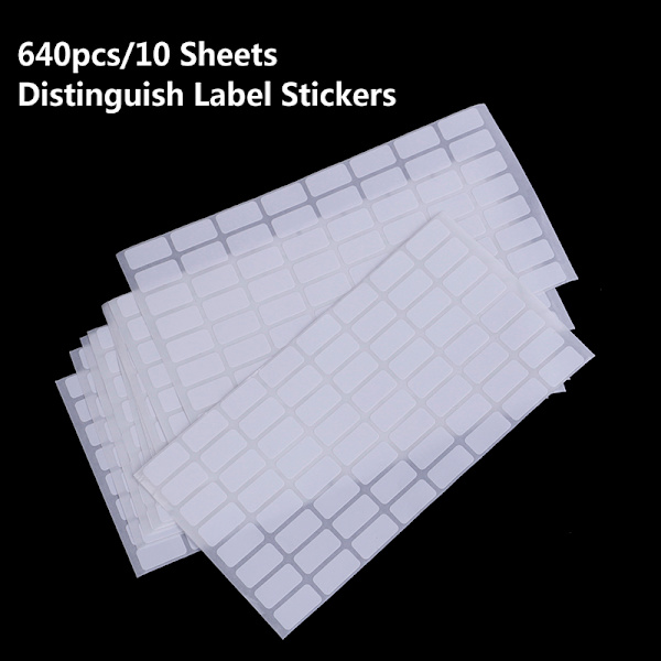 640st Distinguish Label Stickers Diamond Classification Storag