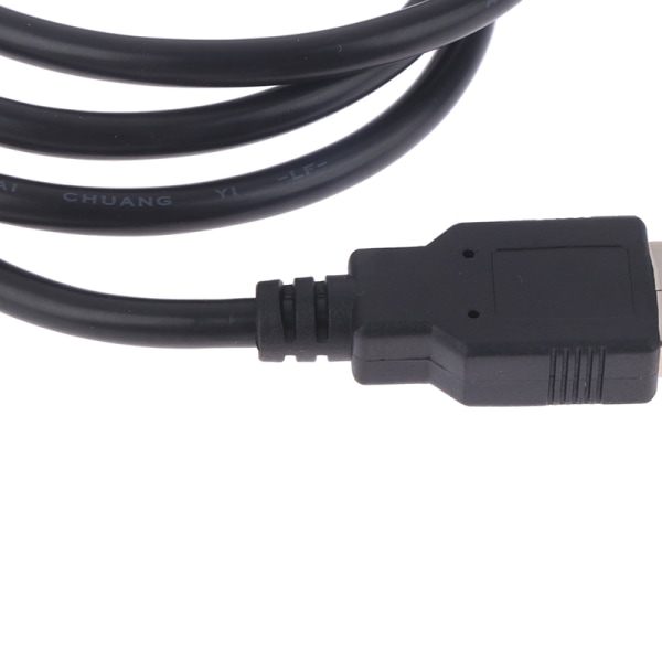 1st USB RS232 till DB 9-stift hanekabeladapterkonverterare stöder