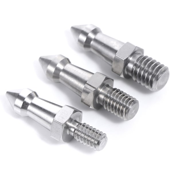 Stativ Spike 1/4 3/8 M8 tums kamera Monopod Fötter Skruv Fast Ac 1/4