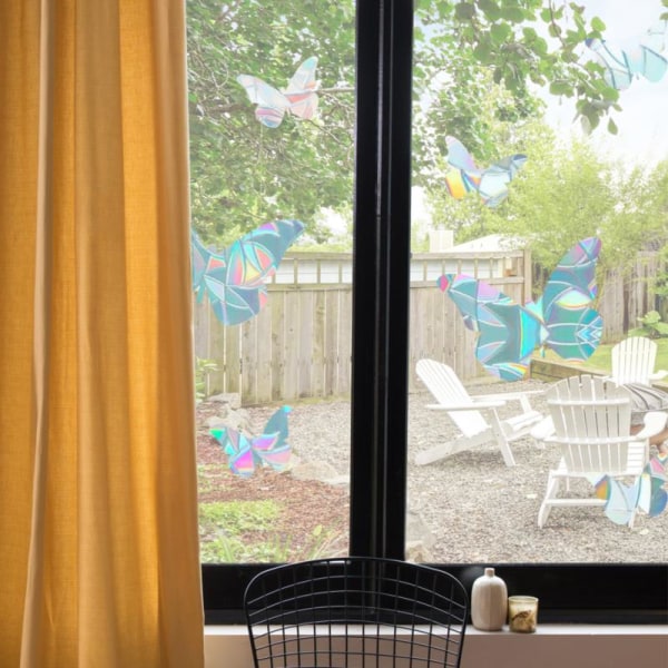 Rainbow Window Suncatcher-klistermärken på fönster DIY-glasdekalerHo M