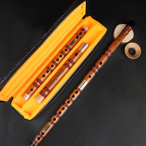 Bambu antik stil Kvinnlig musikinstrument Traditionell Mus G key