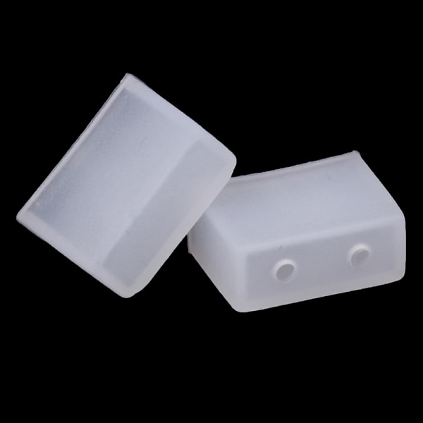 50 ST Neon Strip 6x12MM End Cap LED Connector Vattentät LED St A