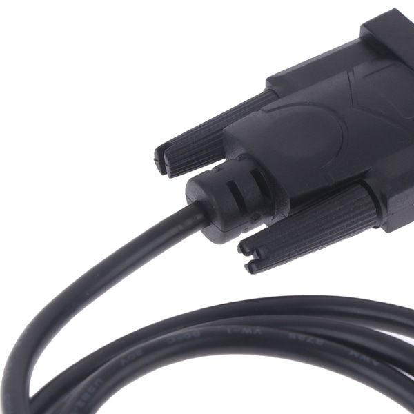 1st USB RS232 till DB 9-stift hanekabeladapterkonverterare stöder