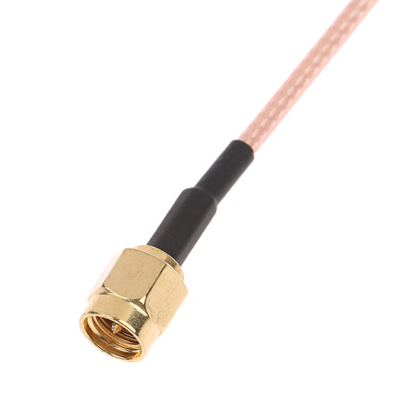 Fakra C Adapterkontakt till SMA Hane GPS-antennförlängningskabel RG