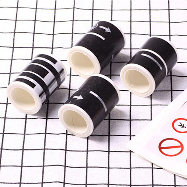 Railway Road Traffic Tape Washi Tape Sticker DIY Road Traffic R C