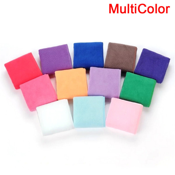 5 st Mjuk Lugnande Mikrofiberhandduk Bilrengöring Tvättduk Ha Multicolor