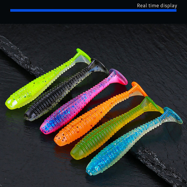 8 st Aohu Long Casting Road Runner 7.5CM3.65G Skruv T-tail Roa A