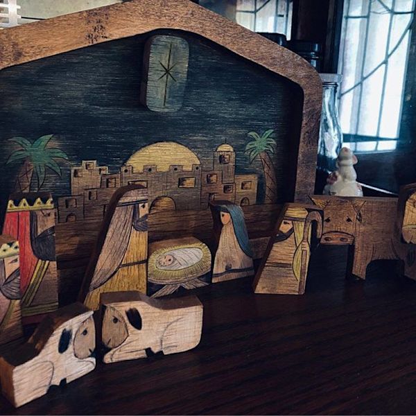 Wooden Jesus Puzzles Nativity Set Nativity Puzzle Puzzle Game K