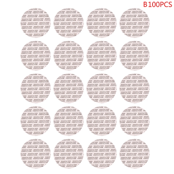 100 st självhäftande skumpressförsegling cap Liners kosmetisk flaska 45mm