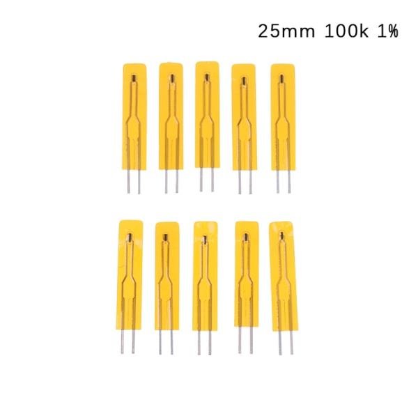 10 st NTC tunnfilmstermistor 3950 10K 50K 100K MF5B SMD 1% Tem 25mm  100k   1%