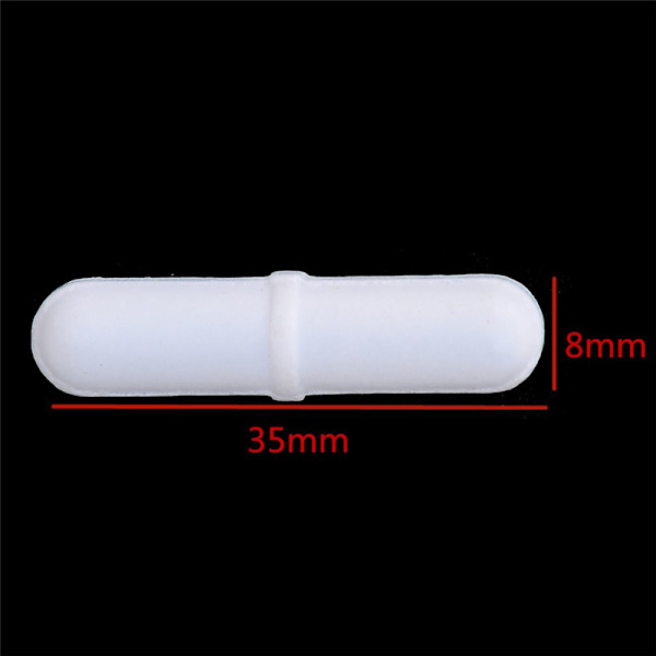 8*35 mm Magnetisk omrörare Mixer Omrörare PTFE Lab Spin Spinner Cy 8*35mm