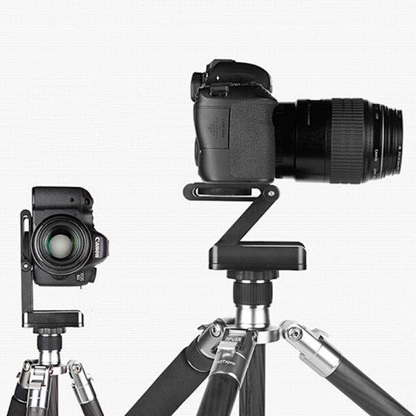 1Pc Z Flex Tilt Head DSLR hopfällbar stativ Kamerahållare Black