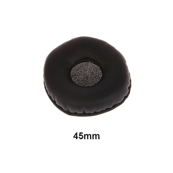 Öronkuddar för hörlurar Hörlurssvamp Läderfodral för Hea 45mm