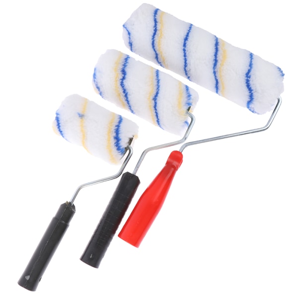 4” 6”9” Roller Brush Paint Roller Kort Långt skaft Penselrum L