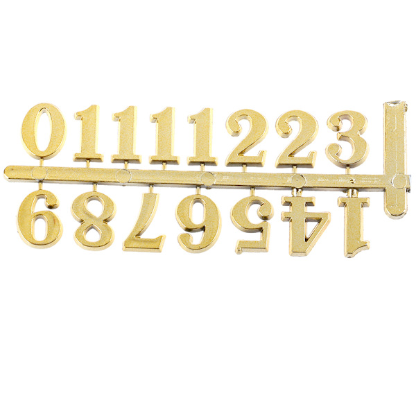 Återställ gamla sätt Digitala tillbehör Quartz Clock Movement Gold