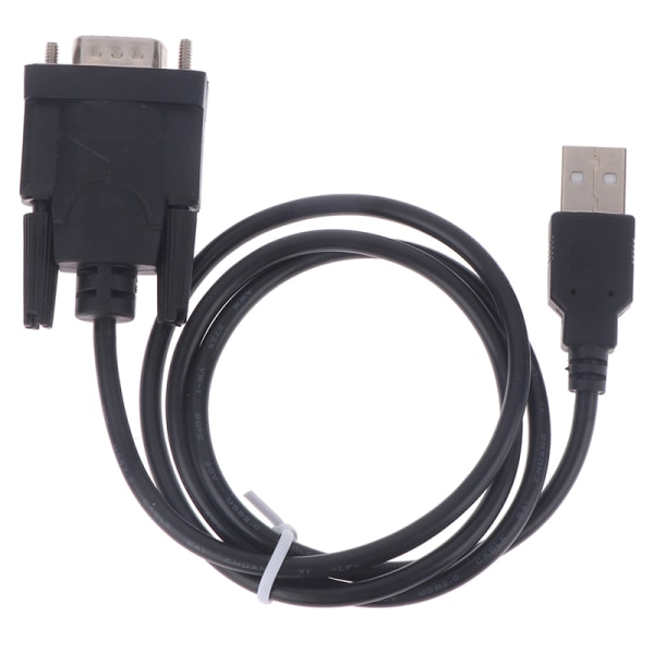 1st USB RS232 till DB 9-stift hanekabeladapterkonverterare stöder