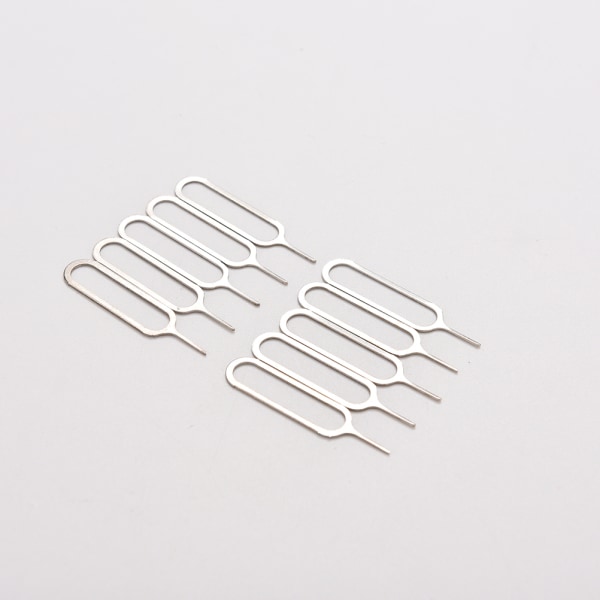 10x Sim Card Tray Remover Eject Ejector Pin Key Tool för iPhone