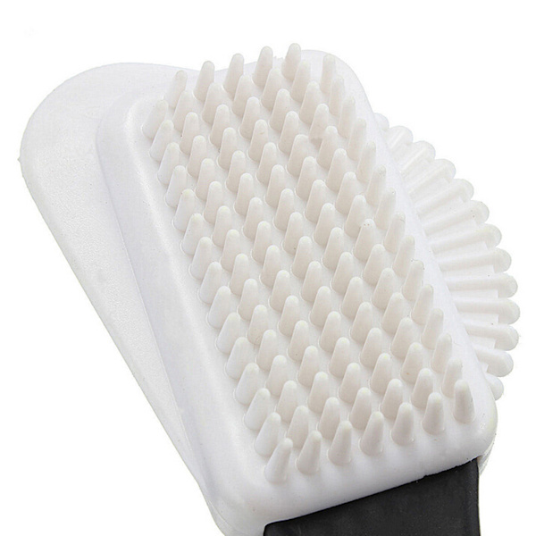 Chic 3-sidig rengöringsborste för mocka Nubuck skor Boot Cleaner