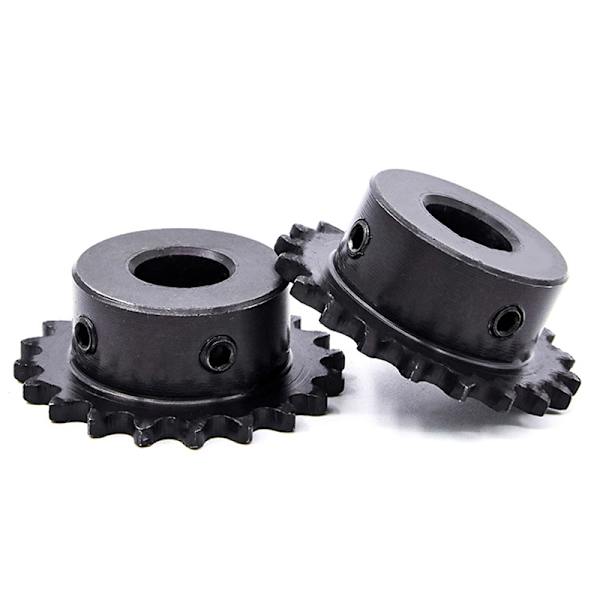 04C Chain Gear 10 Industriellt kedjehjul med topptrådshål A