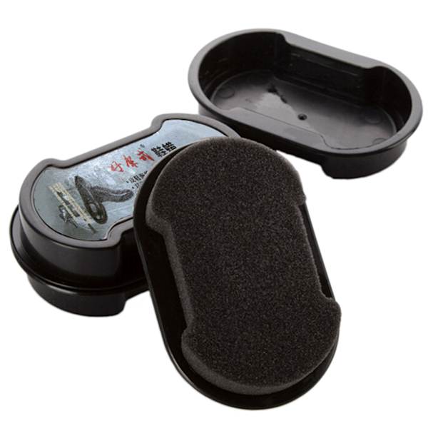 Nya Quick Shine Shoes Shine Sponge Brush Polish Dust Cleaner Cl