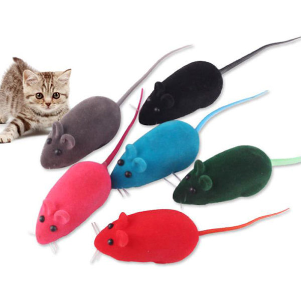 1st Little Mouse Kattleksak Realistiskt Ljud Pet Leksaker Möss För Katt