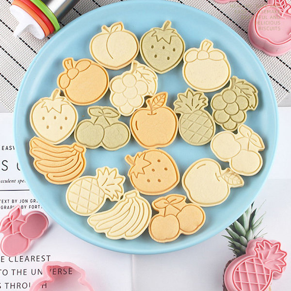 8st Form 3D Frosting Fondant Plast Coo
