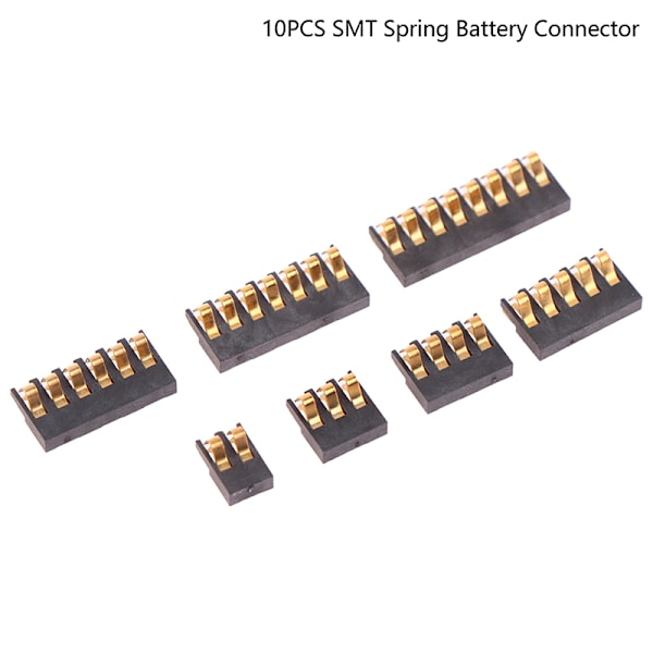 Batterikontakt 2,0 MM Pitch 2 3 4 5 6 7 8-stifts power 3P