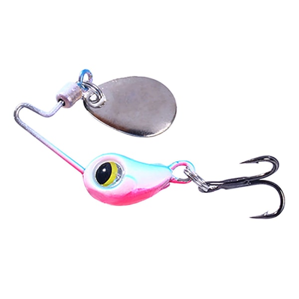 1 st 4,0 g 8,0 g Mini Spinner Fiskedrag Paljettsked Crankbait E 8g-4cm