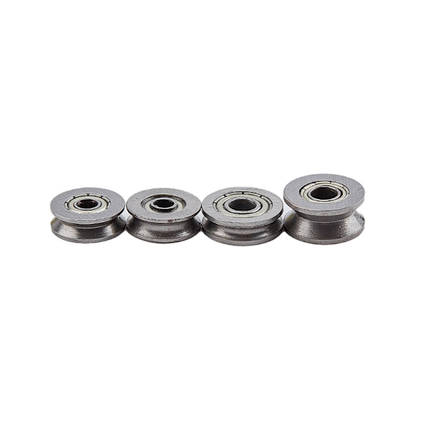 5st V U Spår Rullhjul Kullager Broderi hine Drag U604ZZ 4*13*4mm