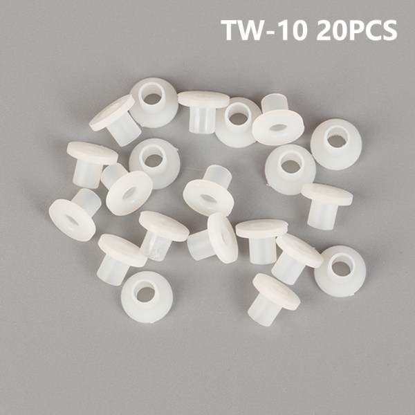 Skruva nylon transistor packning steget T-typ plastbricka in TW-10