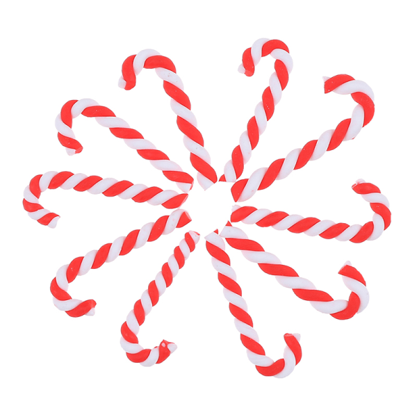 10 st julkäppharts Cabochon Flatback för gör-det-själv-telefon Embe