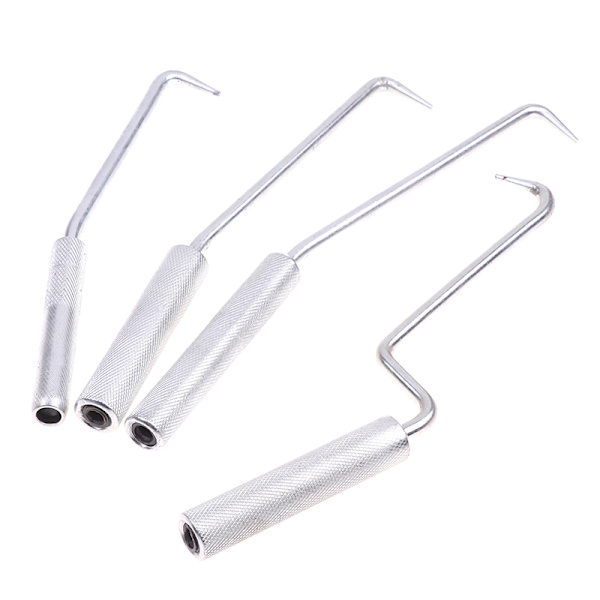 Gänga armeringsjärn Tie Wire Twister med krok Hand bindande stålstänger A4(Z shape 230mm)