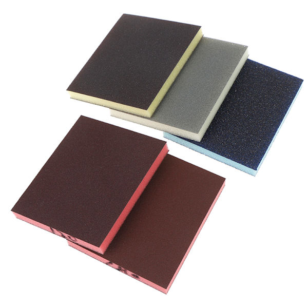 2st polerande slipsvamp block pad sandpapper assorterad abra 1000#