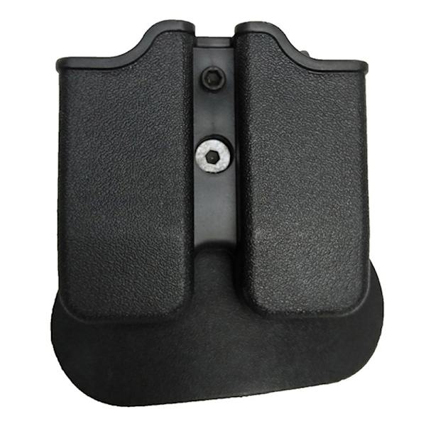 Taktiska 9 mm dubbla tidningsfickor för Glock 1911 hölster Ma black for Glock