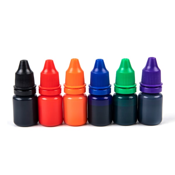 10ml Inkpad Flash Refill Snabbtorkande Stämpling Inking Photosensi Dark blue