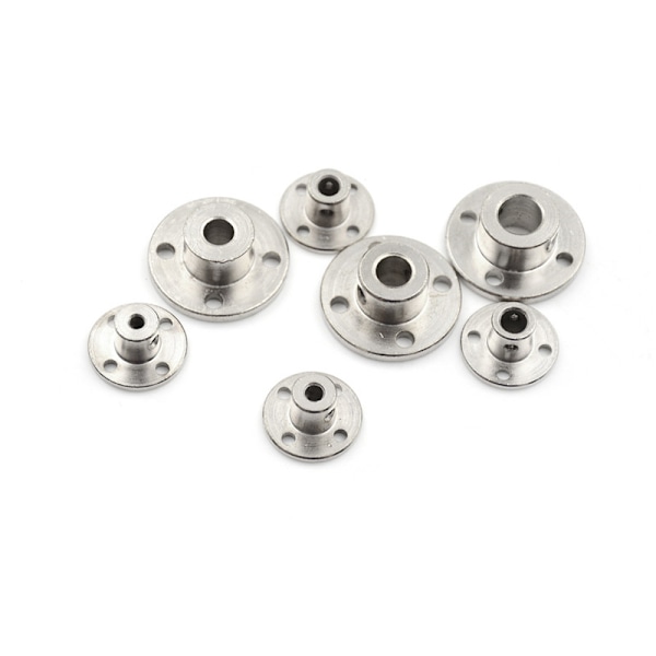 3/4/5/6/7/8/10 mm stel flänskoppling Motorstyraxelkoppling 4mm